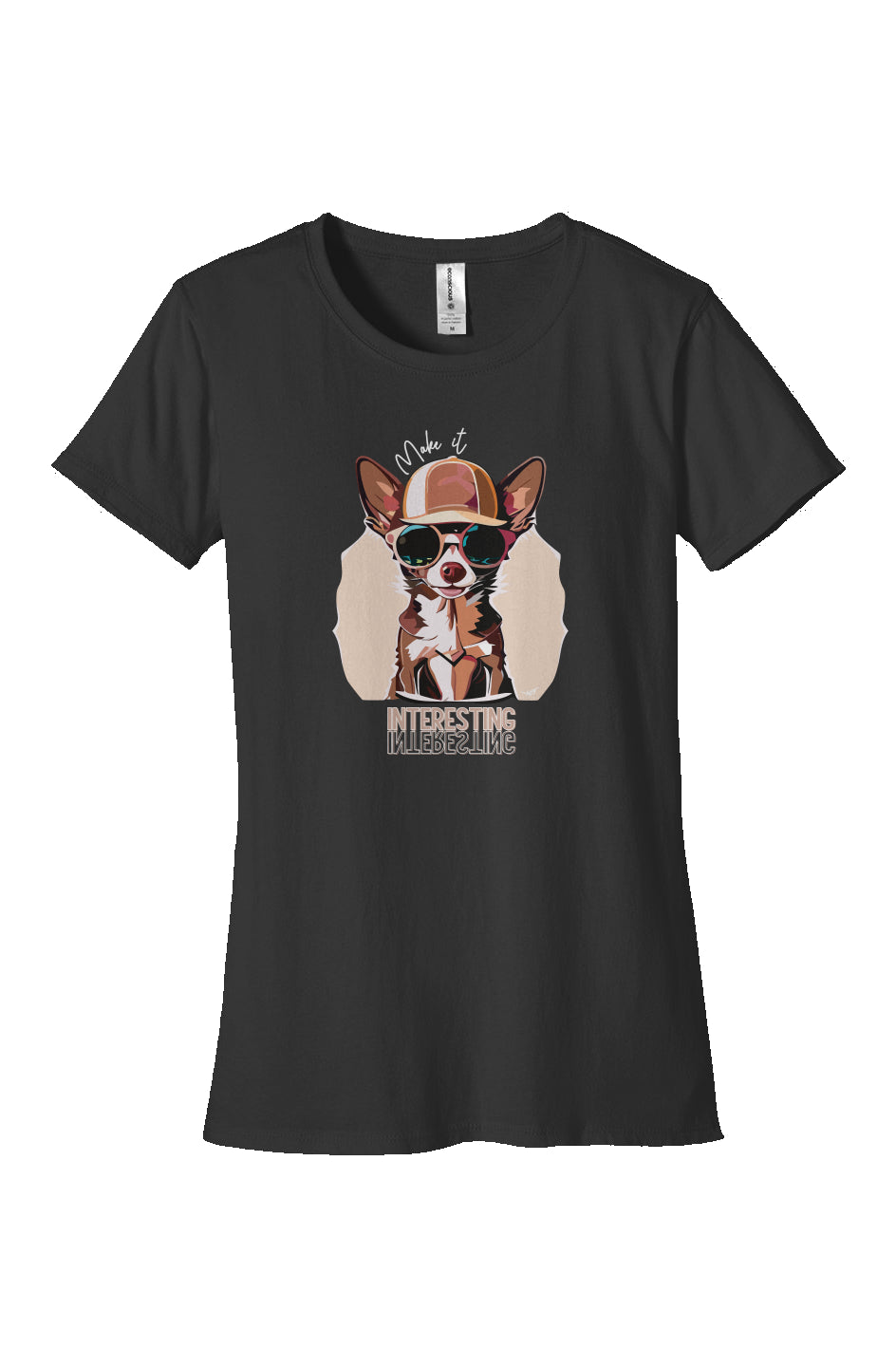 T-Shirt | Chihuahua | Make It Interesting | Organic Cotton |