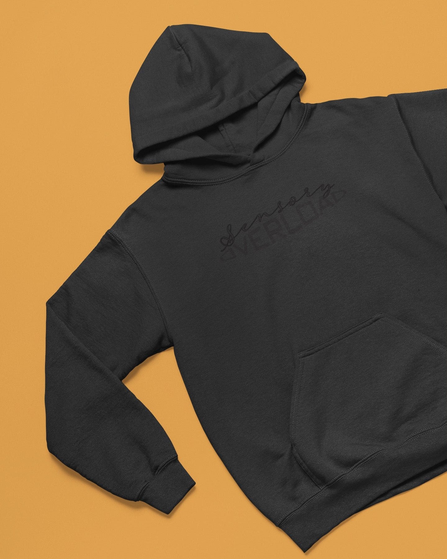 Sensory Overload | Fitted Hoodie | Embroidered | Super Soft |