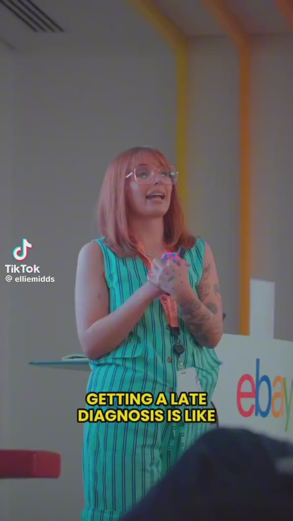 Ellie Middleton on getting a late diagnosis. Love this so much!